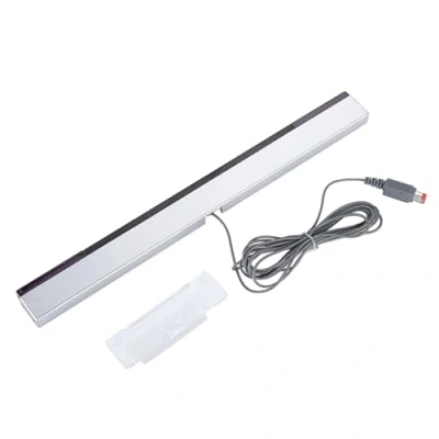 Afbeelding van Bedrade Ontvanger Infrarood Signaalstraal Sensor Bar Bekabelde Houder voor WII WIIUDesktops en apparaten