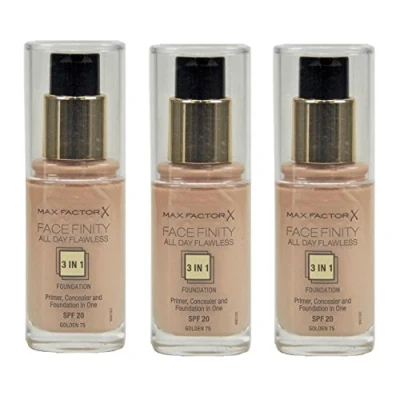 Afbeelding van Max Factor Face Finity 3in1 Foundation 75 Golden