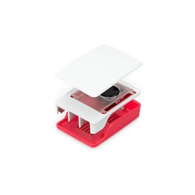 Afbeelding van Raspberry Pi® SC1152 SBC behuizing Geschikt voor model: 5 B Rood, Wit