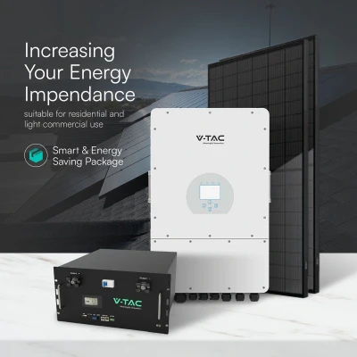 Afbeelding van V TAC VT 48200B Batterijopslag kables 5 Jaar IP20