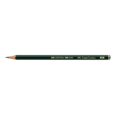 Image de Faber Castell Lot de 12 Crayon 9000, hexagonale, dureté mine: 4H
