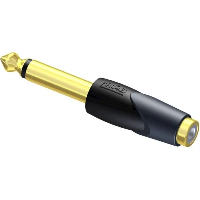 Afbeelding van Procab CLP104 6,35mm Jack mono (m) Tulp (v) audio adapter