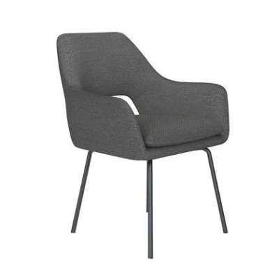 Afbeelding van Housecraft Living Mos Eetkamerstoel Metaal Grijs