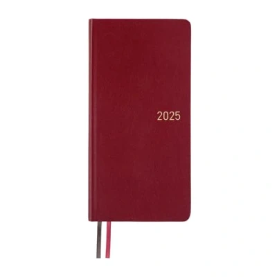 Afbeelding van Hobonichi Techo Weken [Engels/grote maat en dun/januari 2025 start/planner] Leer: granaatappel
