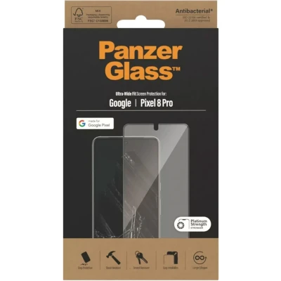 Afbeelding van Panzerglass Gehard Glas Edge To Screenprotector Google Pixel 8 Pro