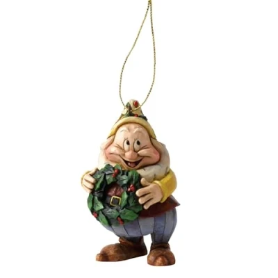 Afbeelding van Disney Traditions Ornament Kersthanger Happy 7 cm