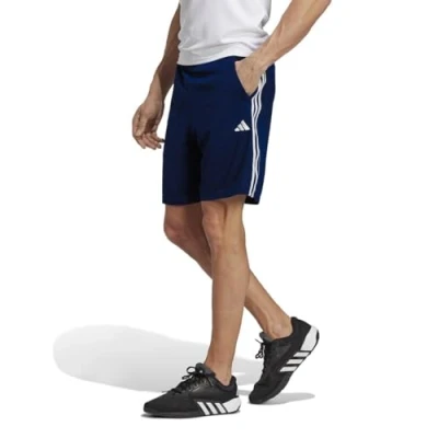 Afbeelding van adidas Performance Train Essentials Stripes Korte broeken, Heren, Maat: 4XL, Dark blue/white