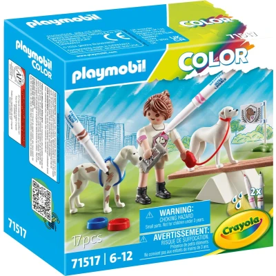 Afbeelding van PLAYMOBIL Color Hondentraining 71517
