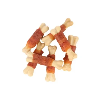 Afbeelding van Flamingo Hapki Snack Honden Calcium Been Met Spek 85gr 1st 210739