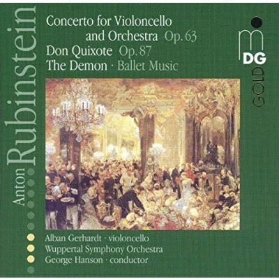 Afbeelding van Alban Gerhardt, Wuppertal Symphony Orchestra, George Hanson Rubinstein: Concerto For Violoncello And Orchestra (CD)