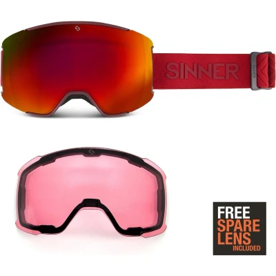 Afbeelding van Sinner Snowflake Skibril Unisex