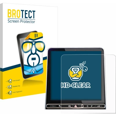 Afbeelding van BROTECT Screenprotector voor Mercedes Benz GLC X254 GPS Navigation 2023 Folie Beschermfolie transparant