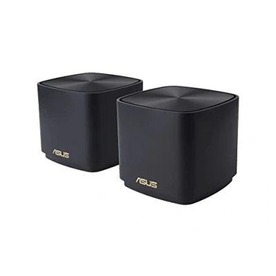 Image de ASUS ZenWiFi XD4 Plus Système Wi Fi (2 routeurs) jusqu&#039;à 3300 pieds carrés 1GbE 6 Bi bande