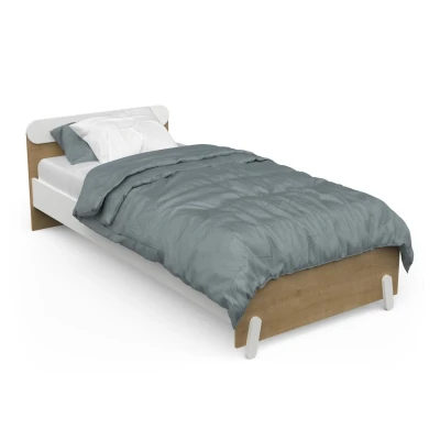 Afbeelding van Demeyere Kinderbed Naili Wit/Eiken 90x200