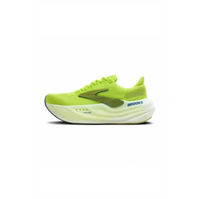 Afbeelding van Brooks Glycerin MAX Hardloopschoenen voor op de weg, Heren, Maat: 46.5, Lime navy peony white Textiel
