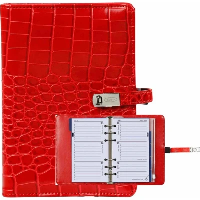 Afbeelding van Organizer Kalpa Personal incl agenda 2023 2024 7dagen/2pagina&#039;s croco rood