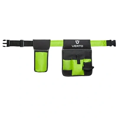 Afbeelding van VERTO Tuinriem met heuptas, clipsluiting, 6 zakken, gereedschapstas, werkriem, tuingereedschapsriem