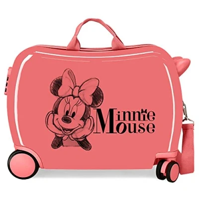 Afbeelding van Disney Mickey &amp; Minnie Colors kinderkoffer, eenheidsmaat, Roze, kinderkoffer
