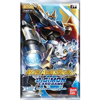 Afbeelding van Bandai Digimon New Awakening BT 08 Booster