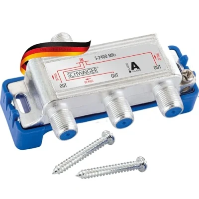 Afbeelding van SCHWAIGER 9499 3 weg digitale satellietsplitter BK