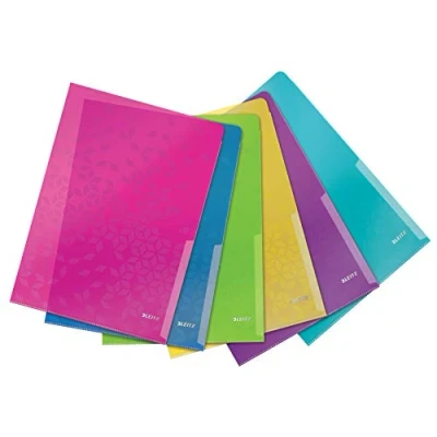 Afbeelding van Leitz WOW L map A4, uit PP, geassorteerde kleuren