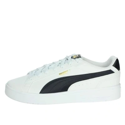 Afbeelding van Court Classico sneakers unisex, Blauw/Wit/Goud, Maat 40 PUMA