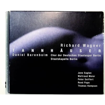 Afbeelding van Wagner: Tannhauser / Barenboim, Eaglen, Meier, Pape, et al