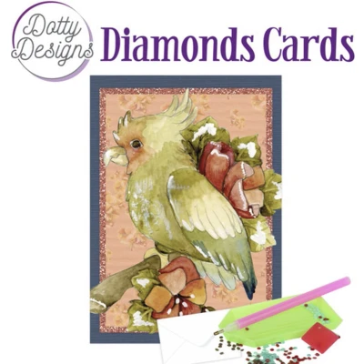 Afbeelding van Dotty Designs Diamond Cards Cockatoo