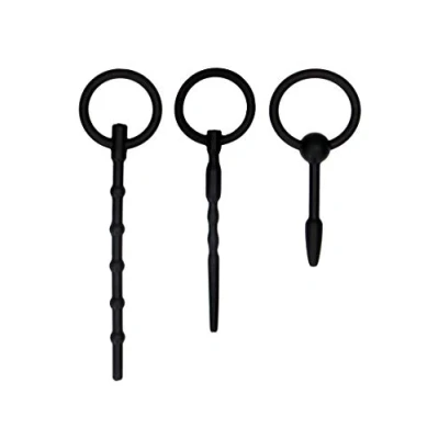 Afbeelding van Urethral Sounding Plug Set Zwart