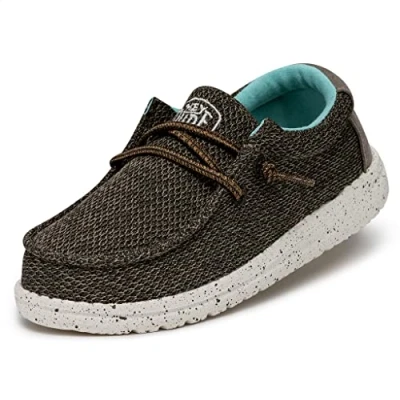 Afbeelding van Hey Dude Wally Youth Sox mocassinjongen, Musk
