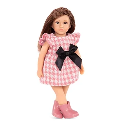 Afbeelding van Lori Lilyanna minipop modepop 15 cm elegante kleding poppen voor kinderen vanaf 3 jaar