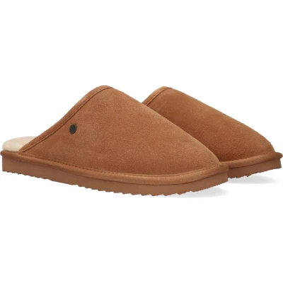 Afbeelding van Warmbat Australia Classic Clogs, Dames, Maat: 46, Cognac Veloursleer