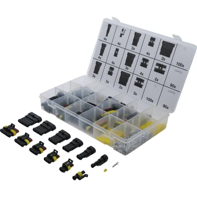 Afbeelding van BGS Assortiment superseal kabel connector steekverbinders 425 delig