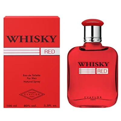 Afbeelding van Whisky RED Heren Parfum Zoete geur met Kardemom Cederhout Mos 100 ml