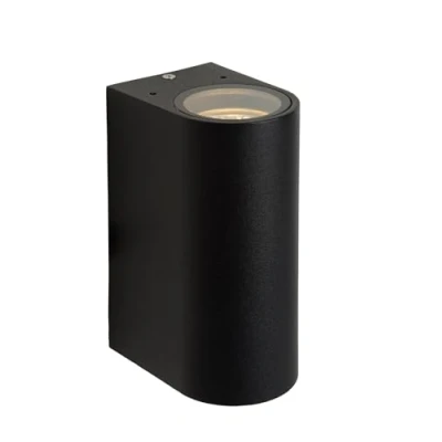 Afbeelding van Lucide BOOGY Wandspot 2xGU10 Zwart