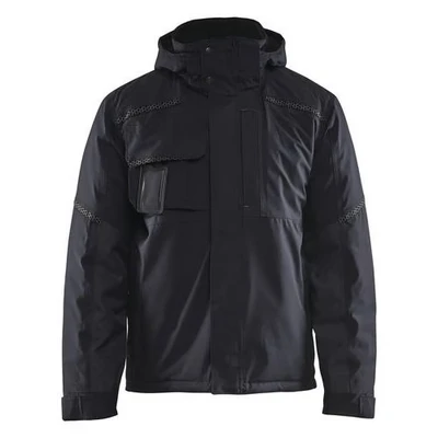 Image de Veste hiver stretch 2D rouge/rouge foncé respirant étanche