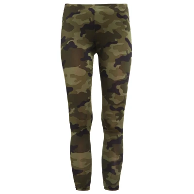 Afbeelding van Urban Classics Ladies CAMO Leggings Legging wood, Dames, Maat: XS, Wood
