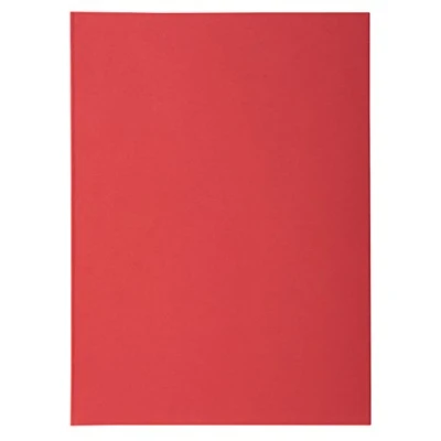 Afbeelding van Exacompta Ref. 850012Everpakking van 250 inlegkaften SUPER 60 g/m² in pastelkleuren, PEFC gecertificeerd, afmetingen: 22 x 31 cm, voor DIN A4 formaat, rood