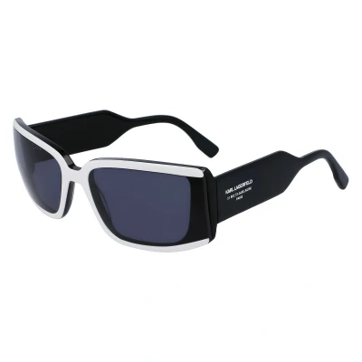 Afbeelding van KARL Lagerfeld Zonnebril, Maat: One Size, Black/white
