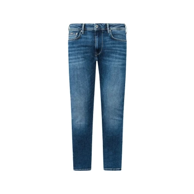Afbeelding van Pepe Jeans Stanley Tapered Fit, Heren, Maat: 33x30, Denim