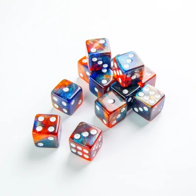 Afbeelding van Gamegenic D6 Dice Set 12pcs Galaxy Series: Mars