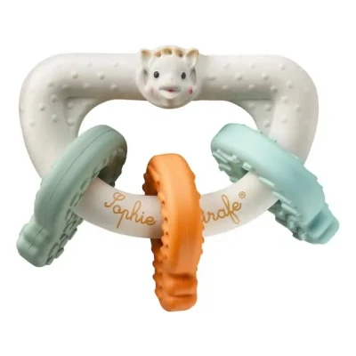 Afbeelding van Sophie de Giraf Textured Teething Keys Bijtsleutels voor Baby&#039;s In Luxe Geschenkdoosje Perfect als Kraamcadeau
