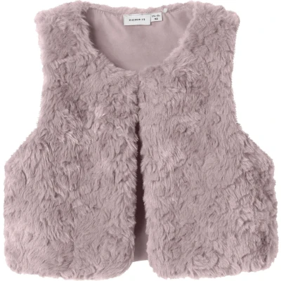 Afbeelding van NAME IT NMFNANO FAKE FUR VEST Meisjes Buitenjassen