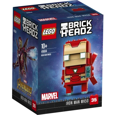 Afbeelding van LEGO BrickHeadz Marvel Avengers Iron Man MK50 41604