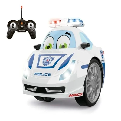 Afbeelding van Politiewagen op Afstandsbediening Ninco 13 x 11 10 cm Politie