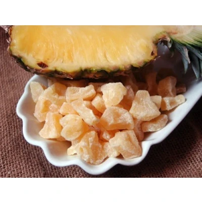 Afbeelding van Naturix24 stukjes zoete ananas, gedroogd zak van 100 g