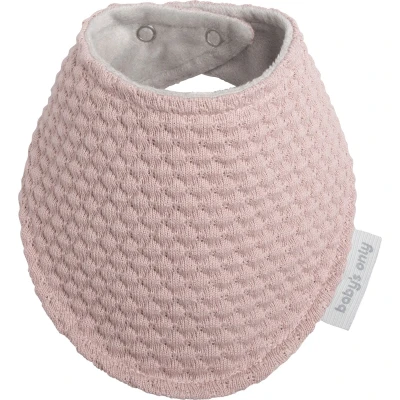 Afbeelding van Baby&#039;s Only Bandana slab Slabber Oud Roze 0 8 maanden Verstelbaar in twee maten
