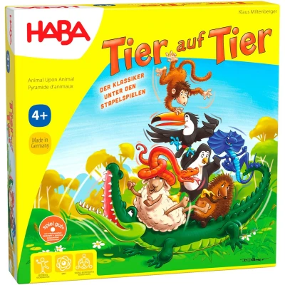 Afbeelding van Speelgoed Wooden Toys !!! Spiel Tier Auf (Duits) = Frans 3478 Neder
