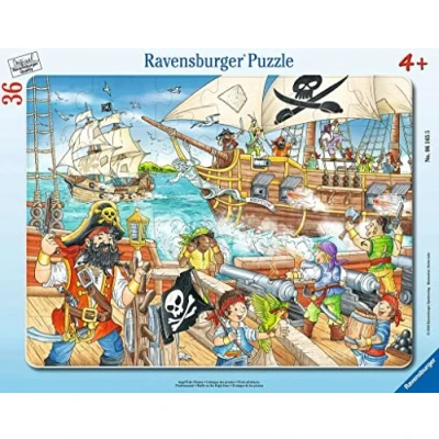 Image de Puzzle Ravensburger Pirates, 36 pièces