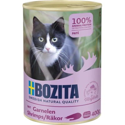Afbeelding van Bozita 6 x 410 g Nat Kattenvoer Garnalen